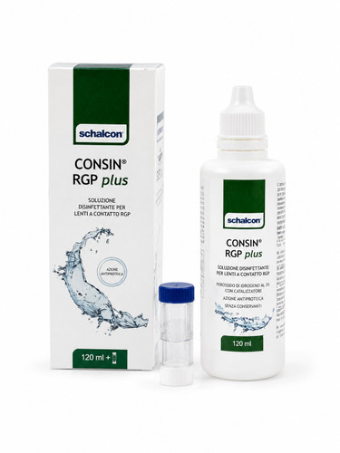 محلول شستشو و نگهداری لنز سخت کانسین پلاس (Consin RGP Plus) حجم ۱۲۰ میل