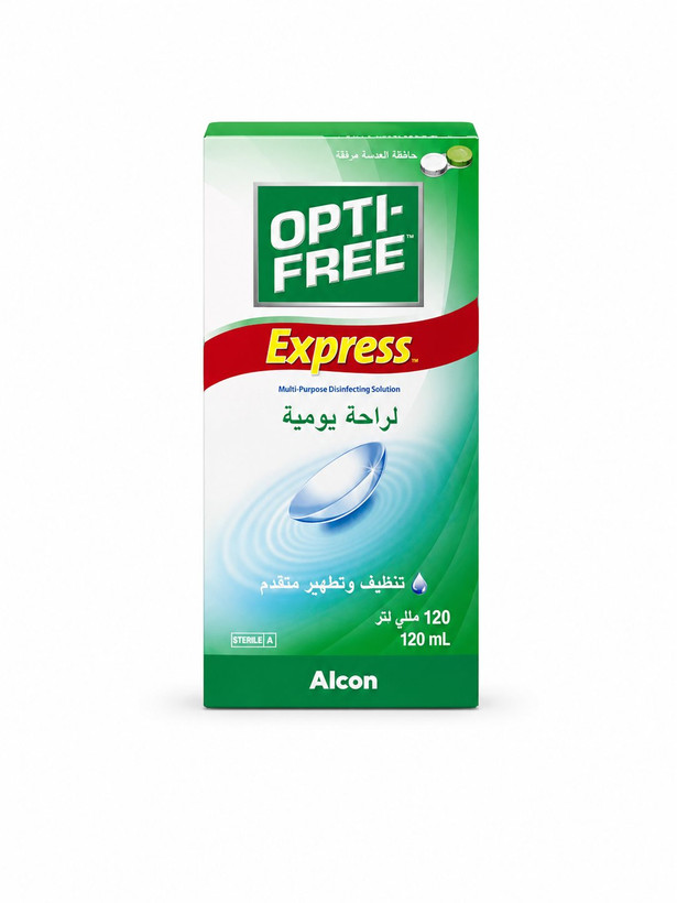 محلول شستشو و نگهداری لنز سافت اپتی فری پیورمیست (opti-free-puremoist) 120 میل