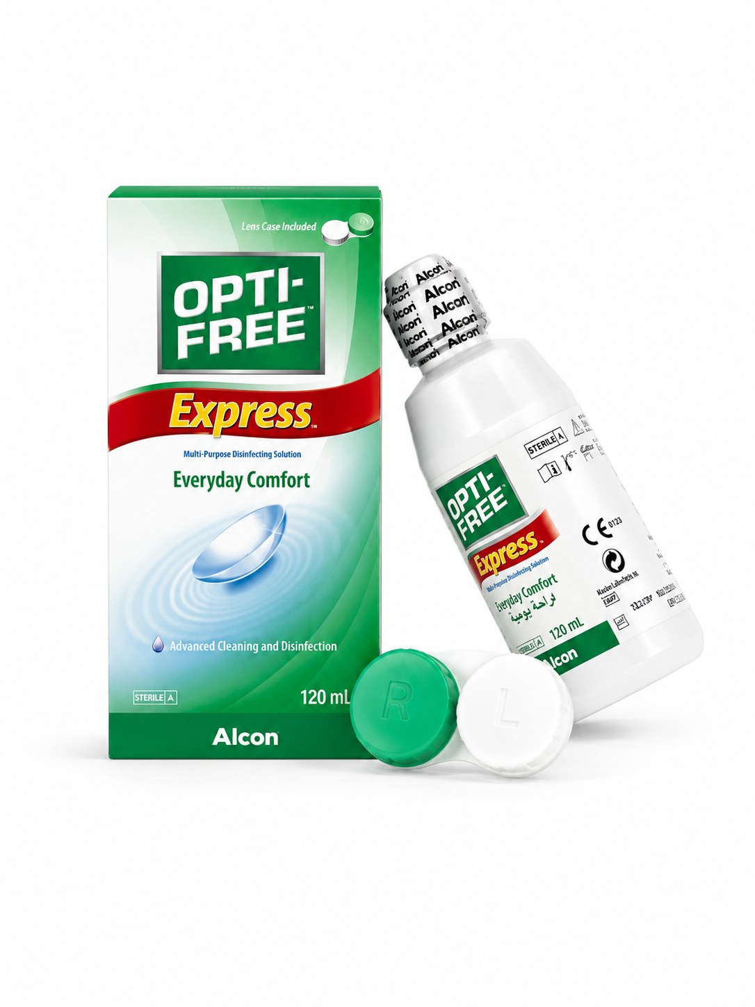 محلول شستشو و نگهداری لنز سافت اپتی فری پیورمیست (opti-free-puremoist) 120 میل