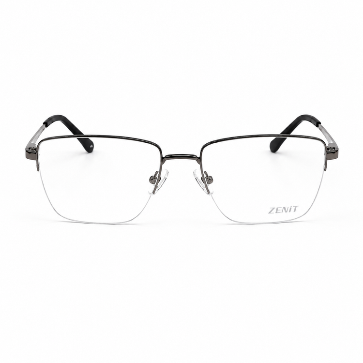 فریم عینک طبی زنیت (Zenit) مدل ze-3382 فلزی (نیمفریم)