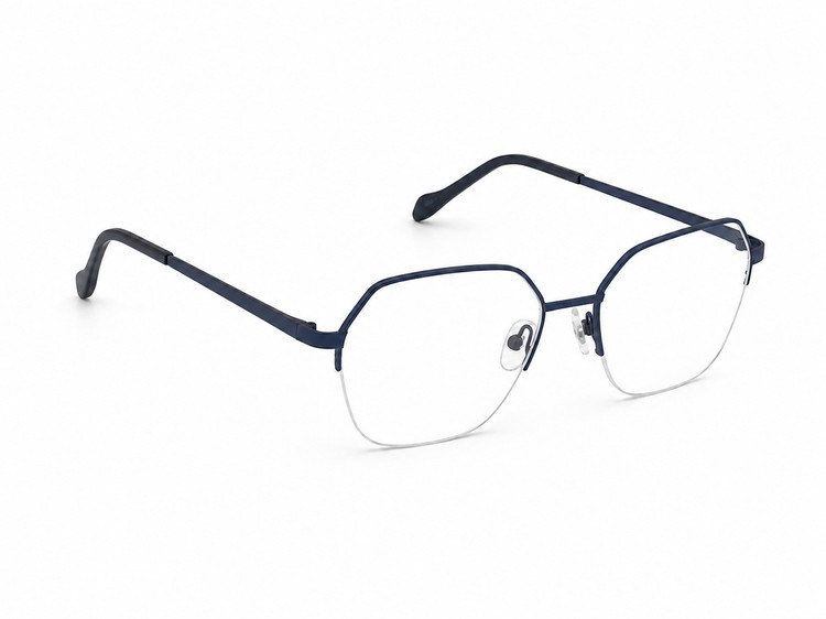 فریم عینک طبی زنیت (Zenit) مدل ze-3318 فلزی (نیمفریم)