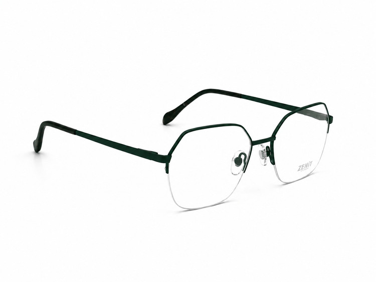فریم عینک طبی زنیت (Zenit) مدل ze-3318 فلزی (نیمفریم)